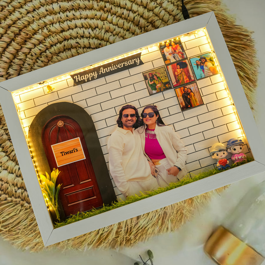 Beautiful Anniversary Miniature Frame