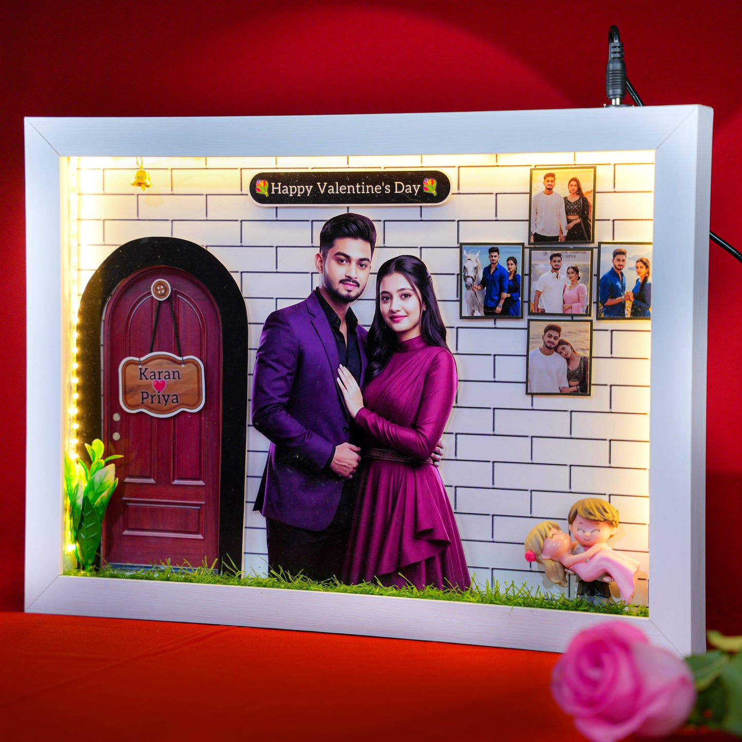 Beautiful Valentine Miniature Frame