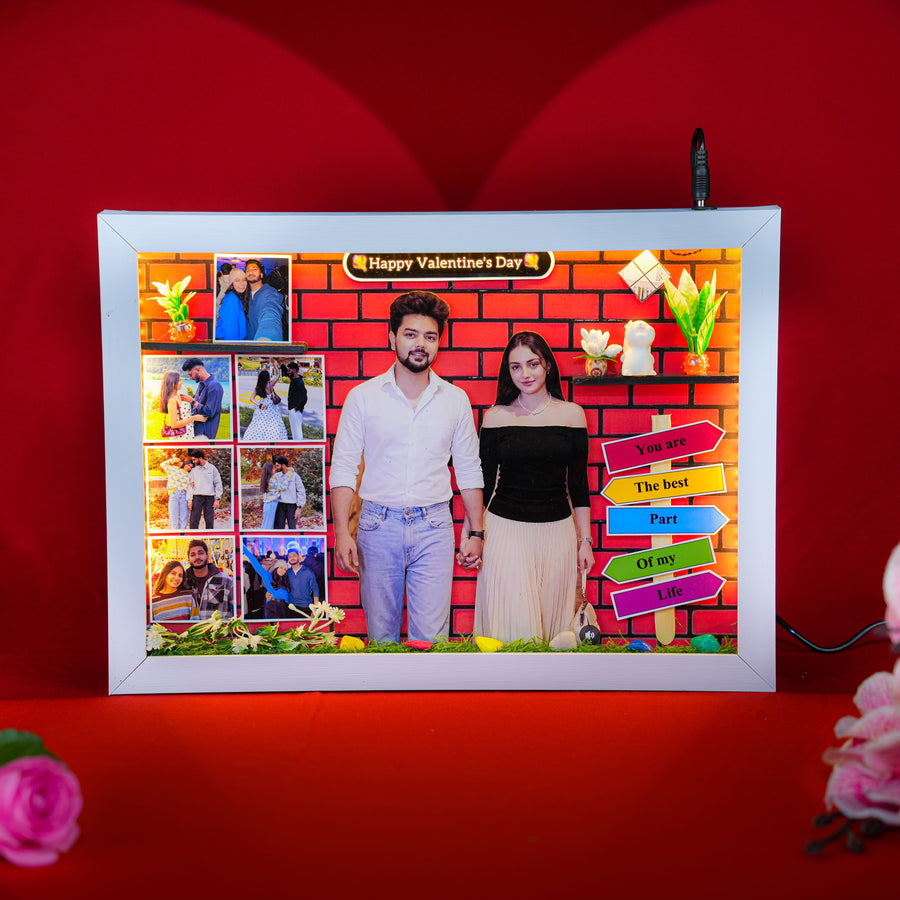 Happy Valentines Day Miniature Frame