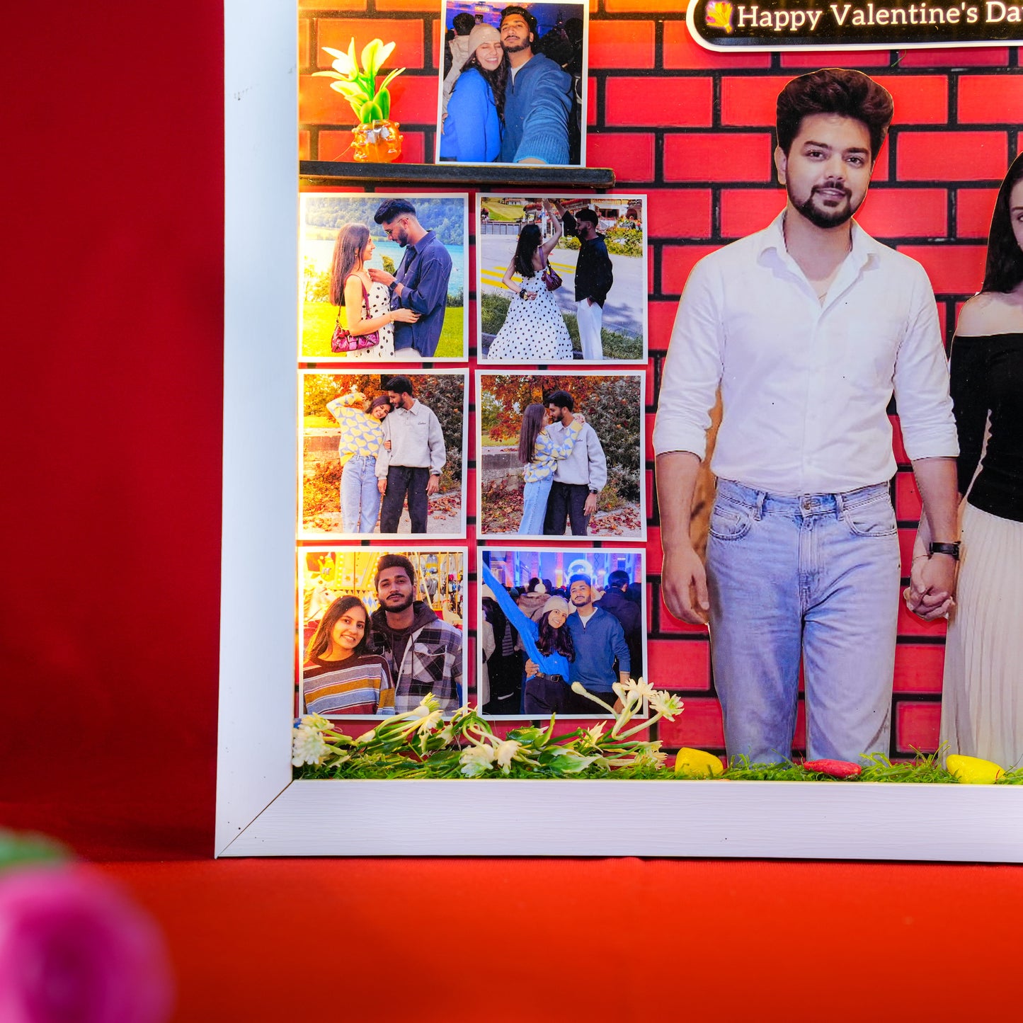 Happy Valentines Day Miniature Frame