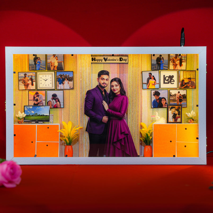 Stunning 3D Miniature Frame For Valentines Day