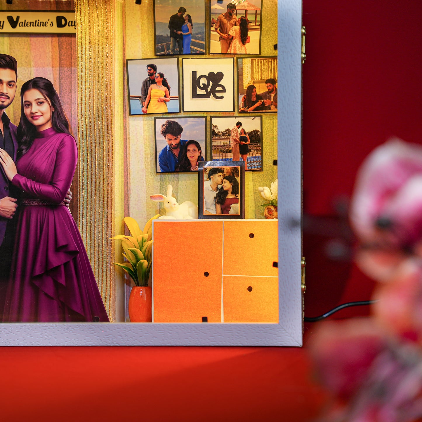 Stunning 3D Miniature Frame For Valentines Day