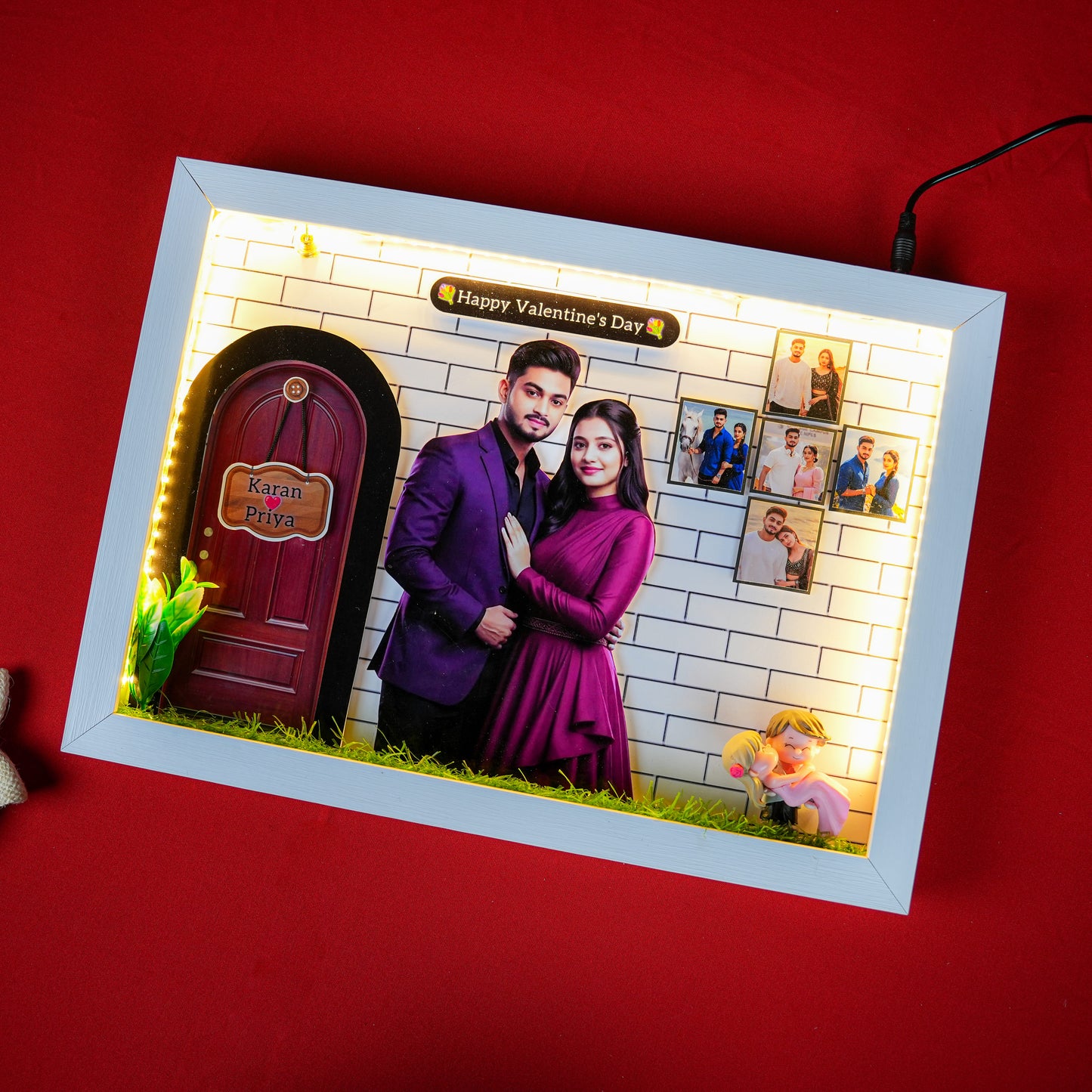 Beautiful Valentine Miniature Frame