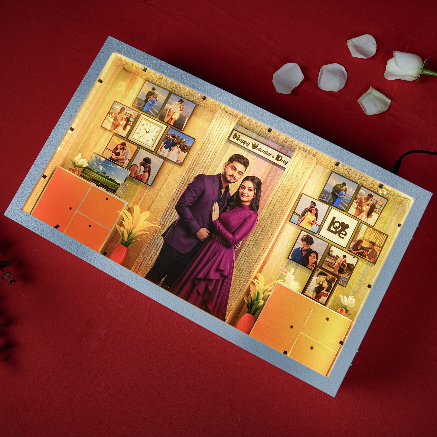 Stunning 3D Miniature Frame For Valentines Day