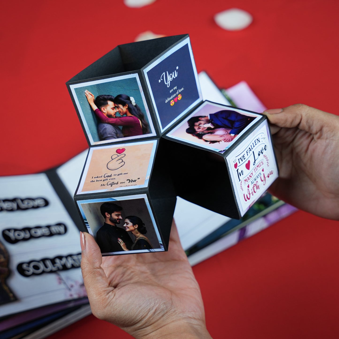 Valentine Photo Album With Wow Elements