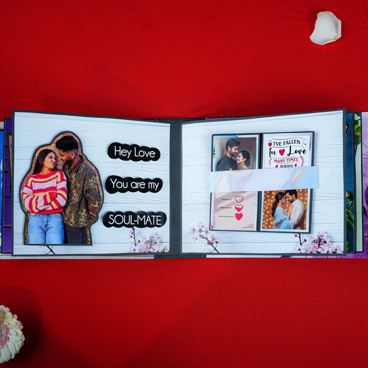 Valentine Photo Album With Wow Elements