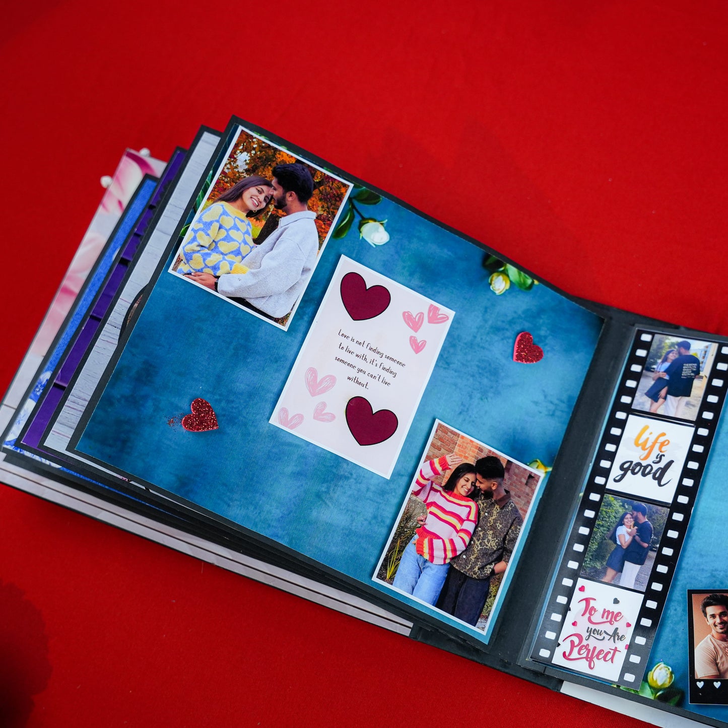 Valentine Photo Album With Wow Elements