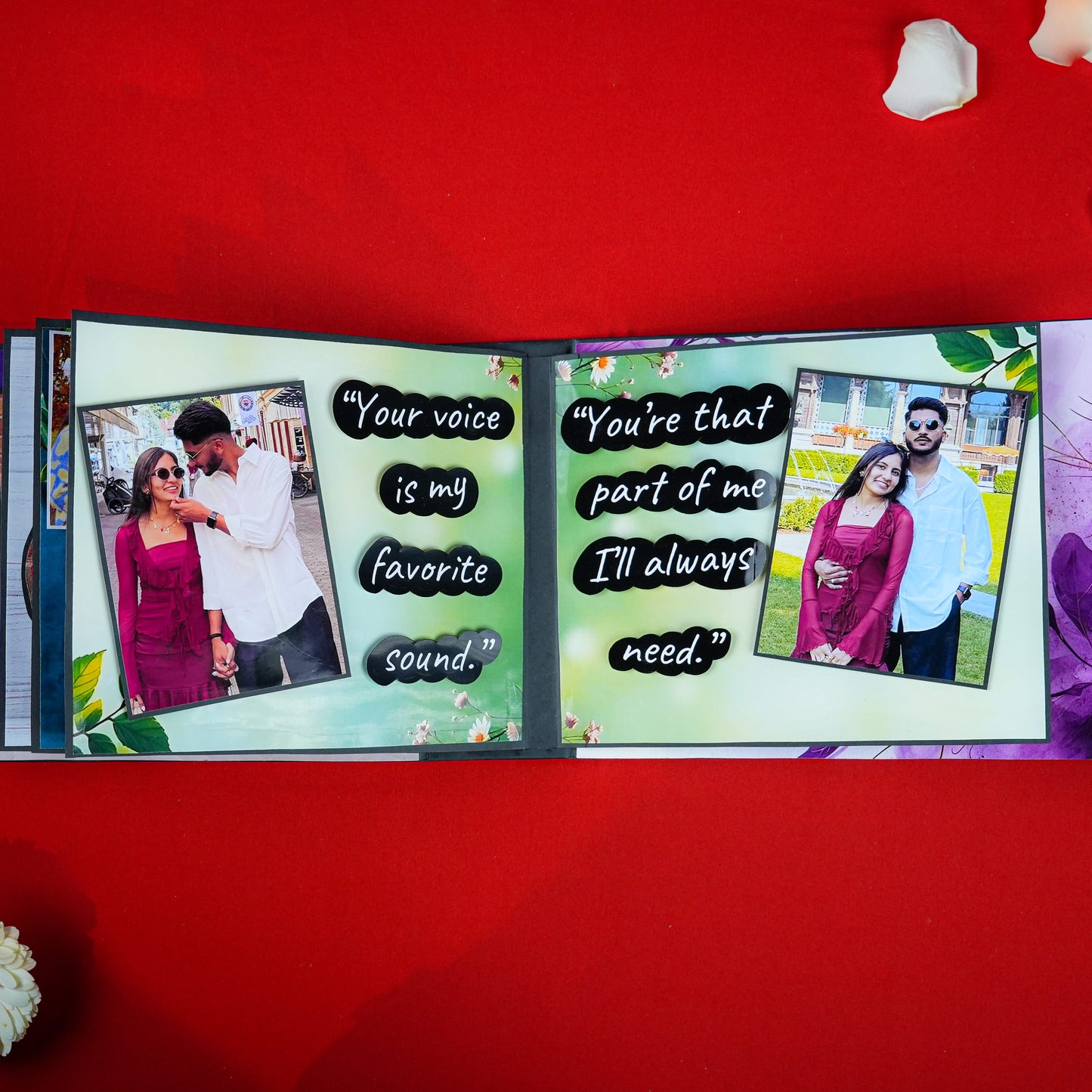 Valentine Photo Album With Wow Elements