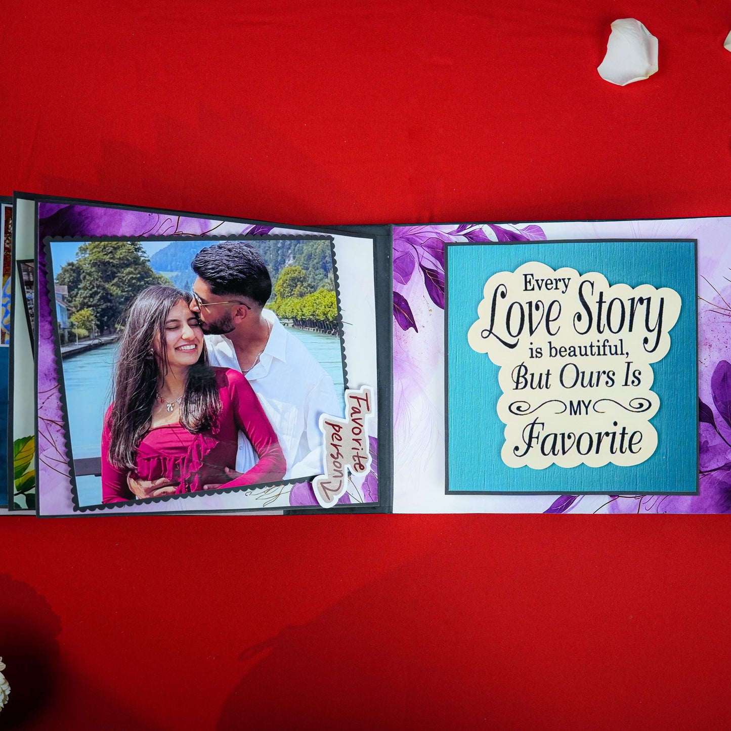 Valentine Photo Album With Wow Elements