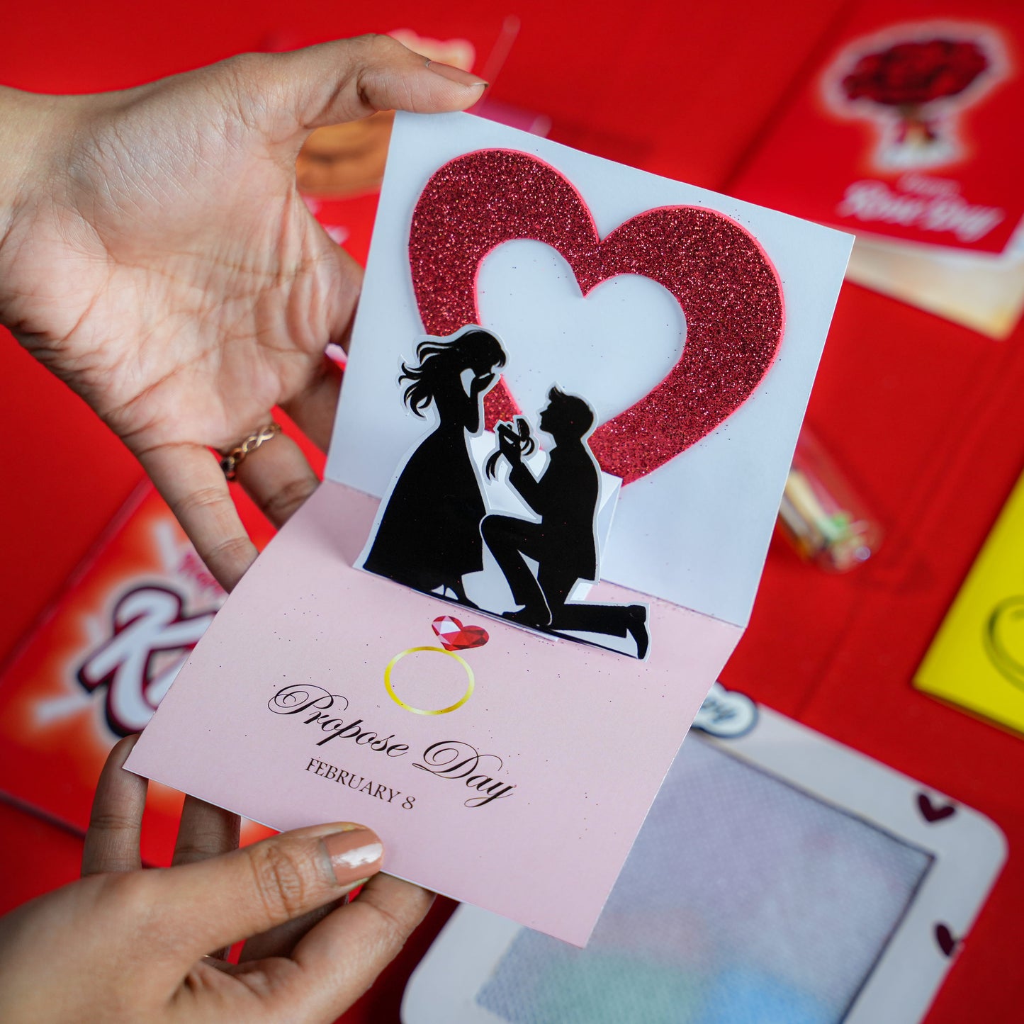 Cutest Valentine Hamper For 7 Days