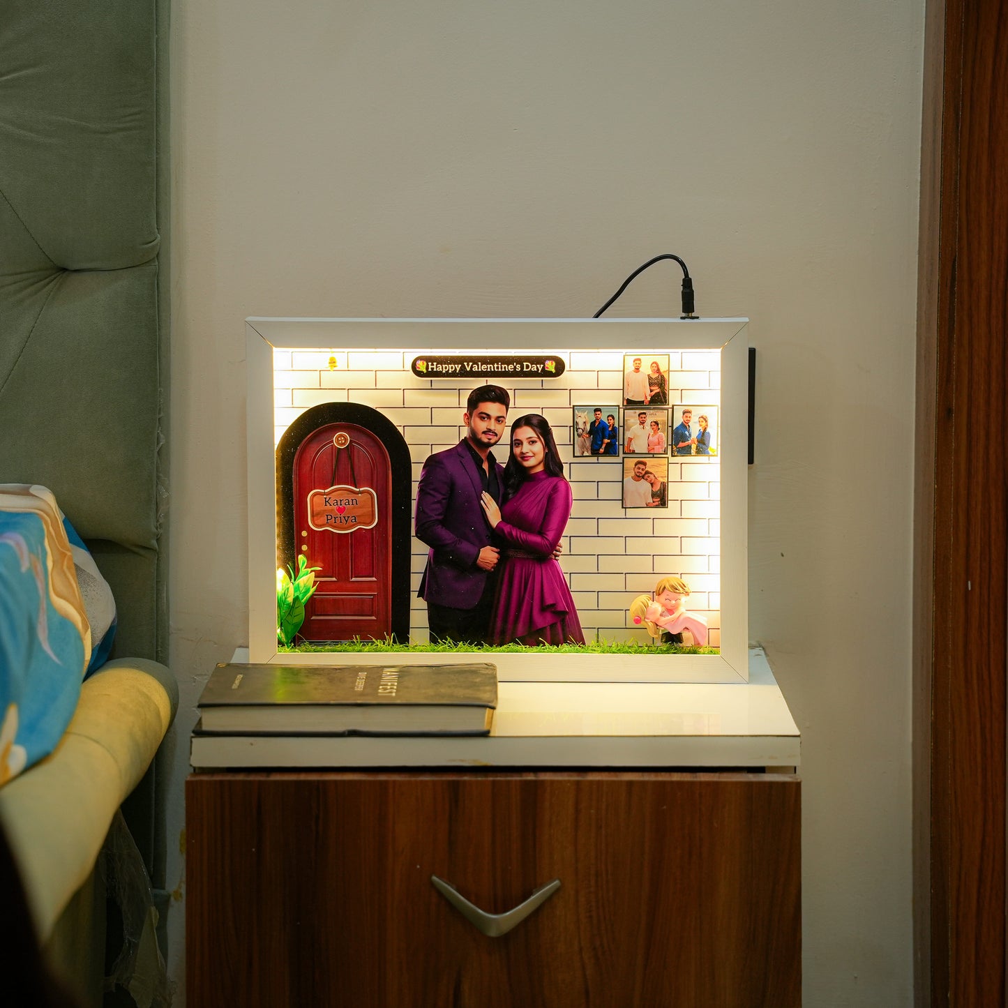 Beautiful Valentine Miniature Frame