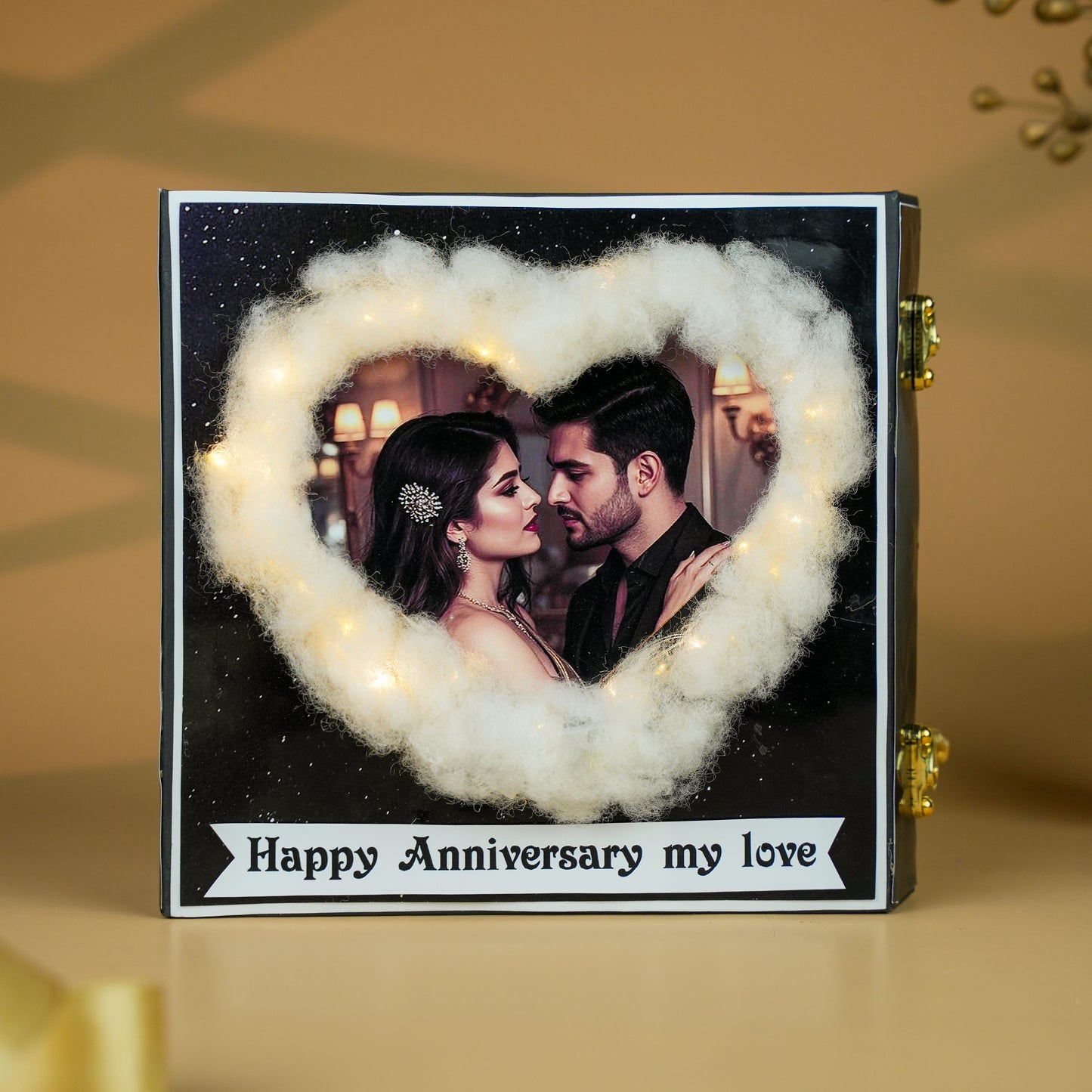 Personalised Romantic LED Photo Album