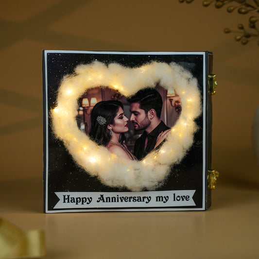 Personalised Romantic LED Photo Album