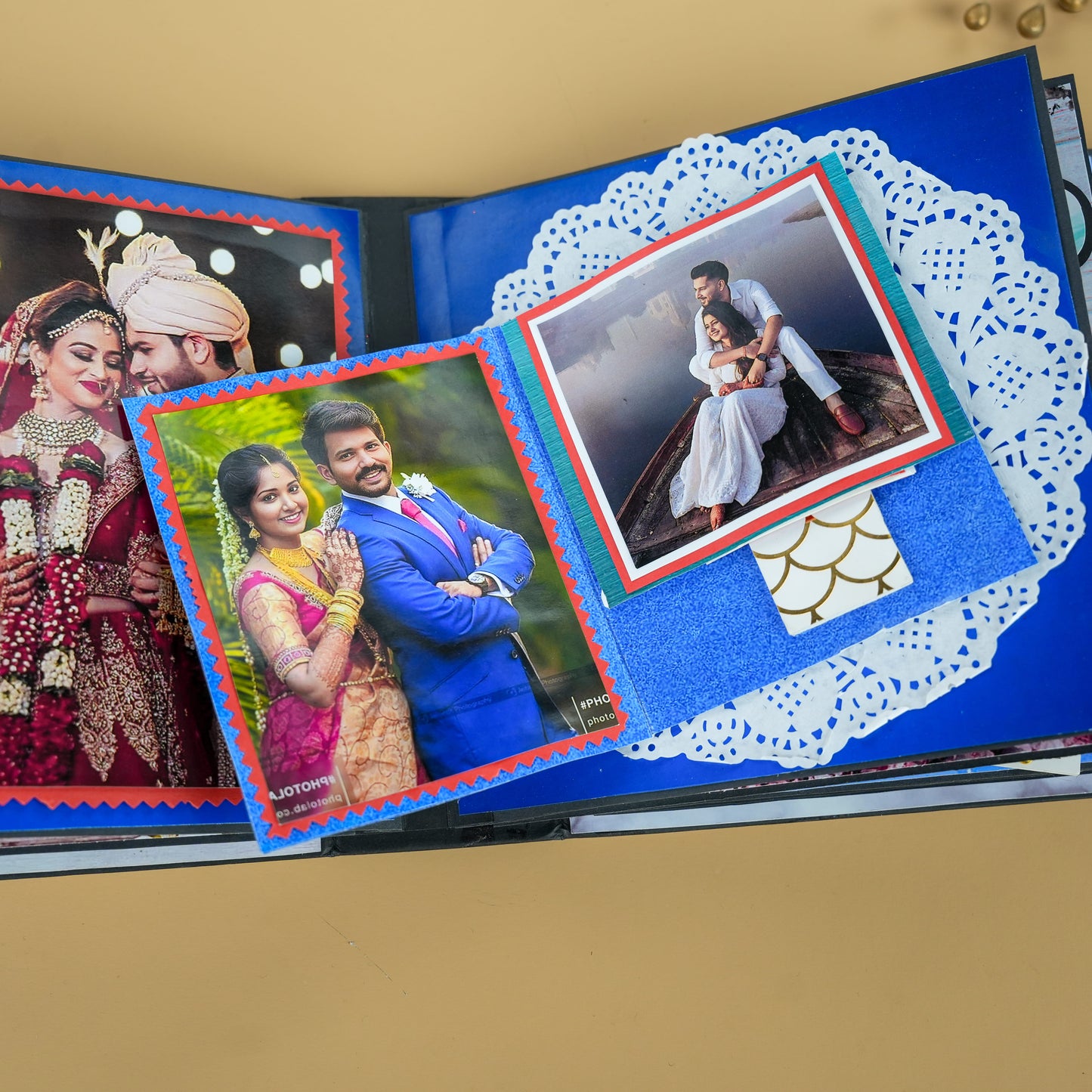 Personalised Birthday LED Photo Album