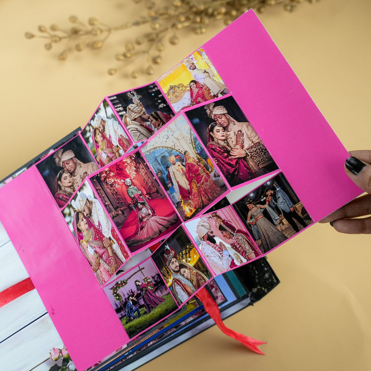 Personalised Birthday LED Photo Album