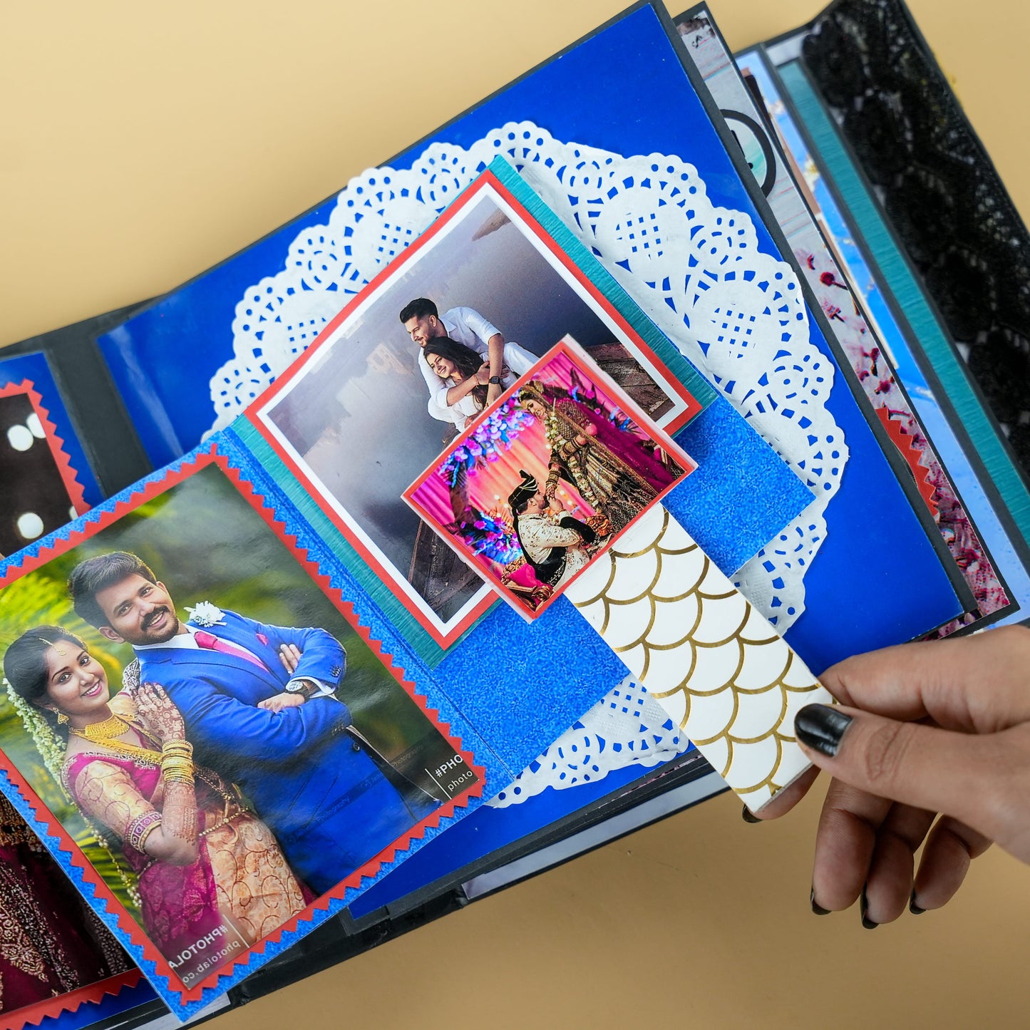 Personalised Birthday LED Photo Album