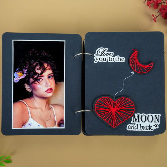 Happy Birthday “Hot Stuff” Handmade Photo Album