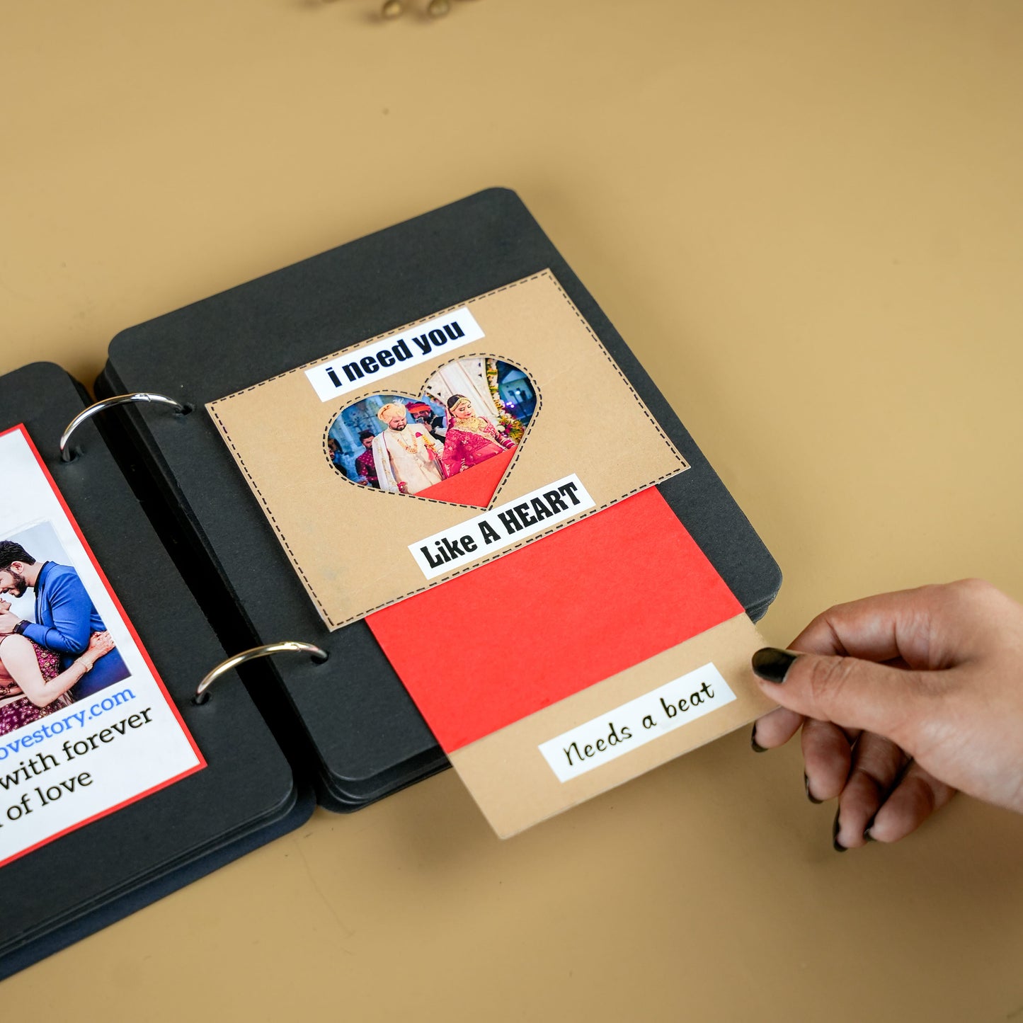 Romantic Handmade Photo Album