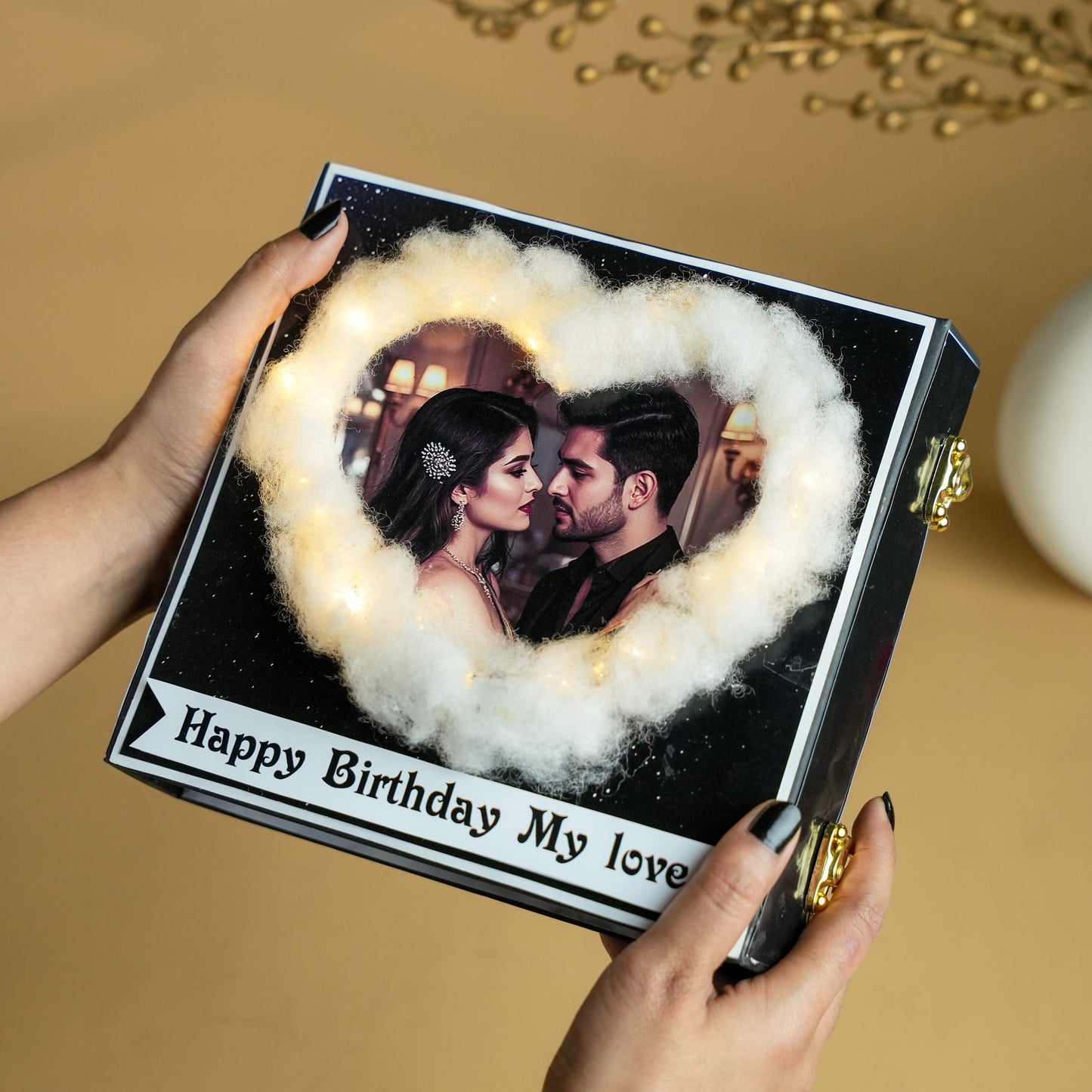 Personalised Birthday LED Photo Album