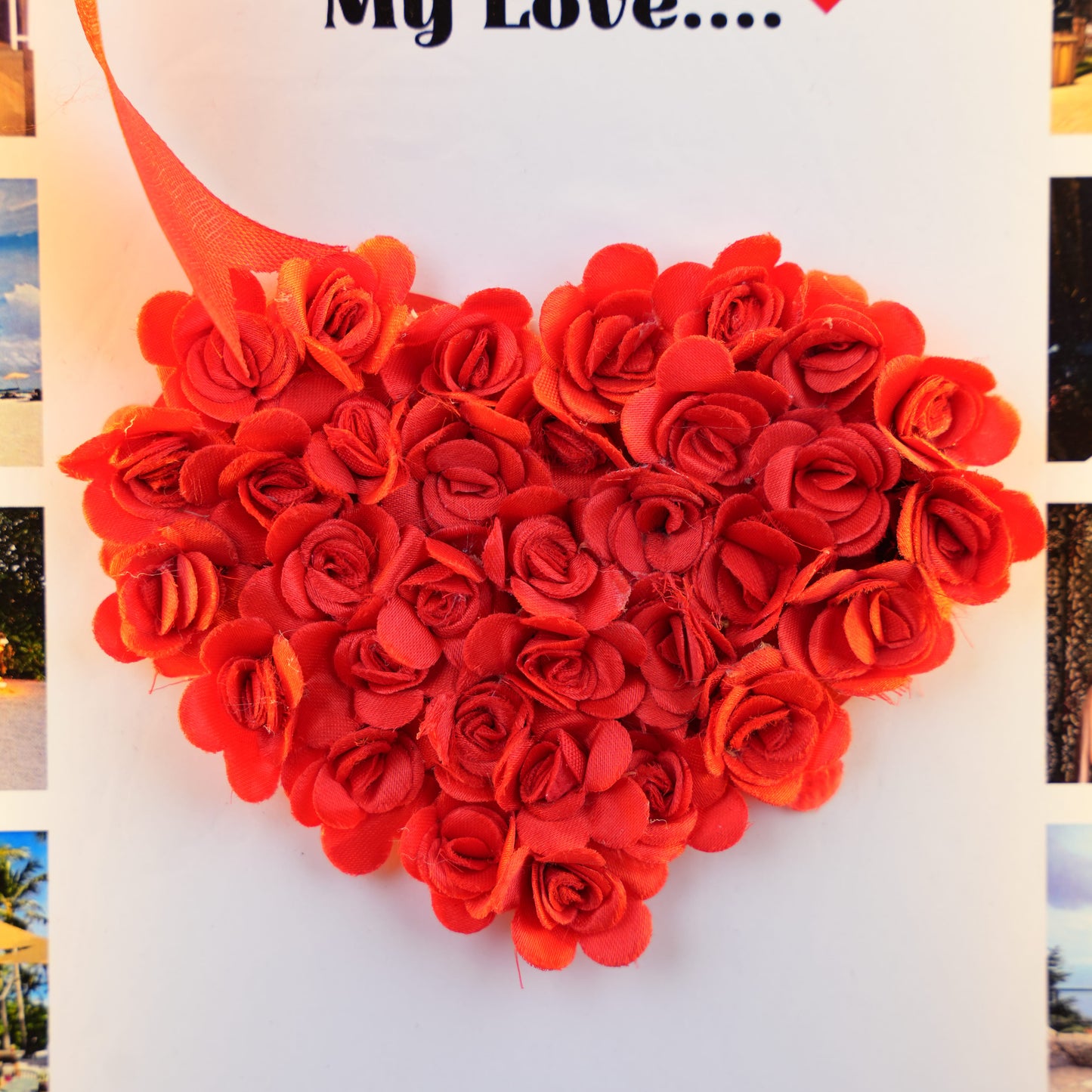 Personalized Anniversary LED Frame with Photos