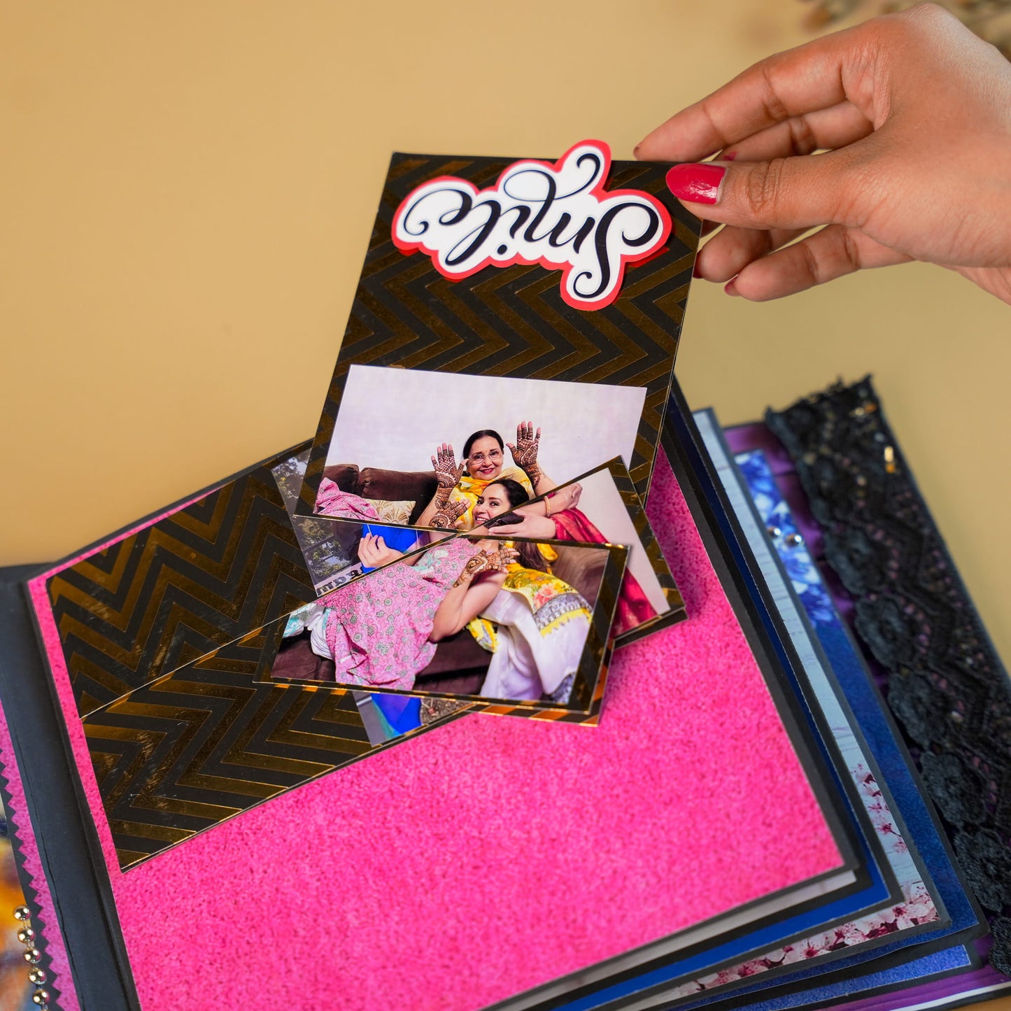 A Magical Surprise for Mom – LED Photo Album