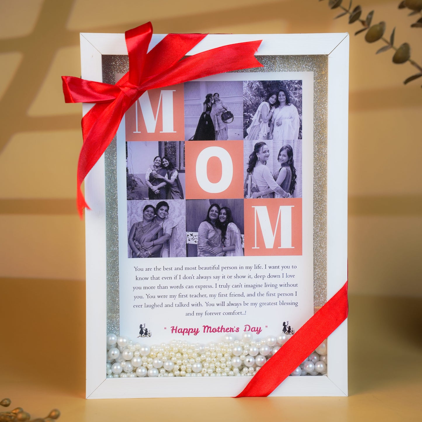 MOM's LED Floating Pearl Frame