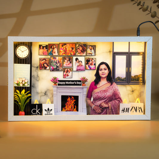 Light Up Mom’s World Miniature Photo Frame