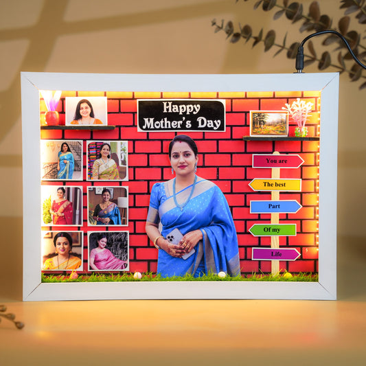 Custom LED Miniature Frame for Mom
