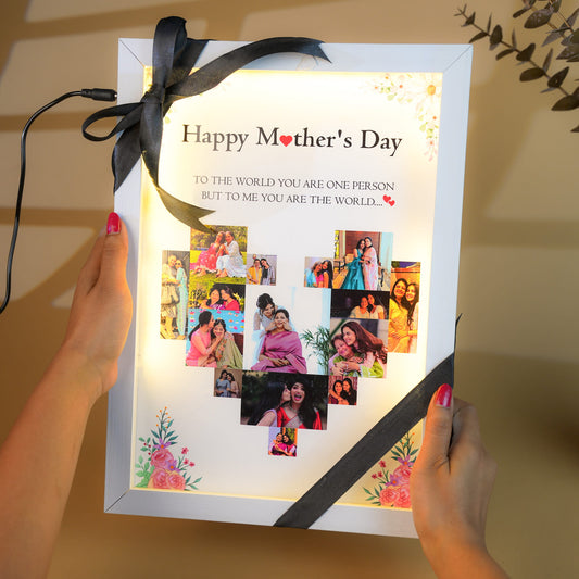 For the Heart of Our Family – LED Photo Frame