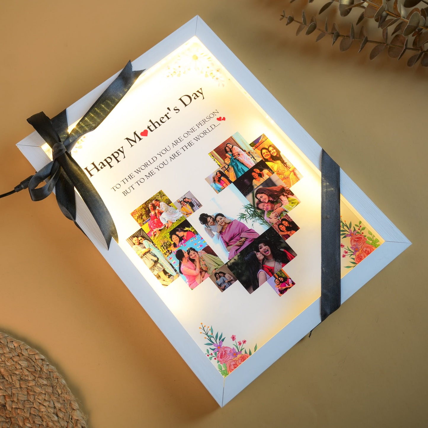 For the Heart of Our Family – LED Photo Frame