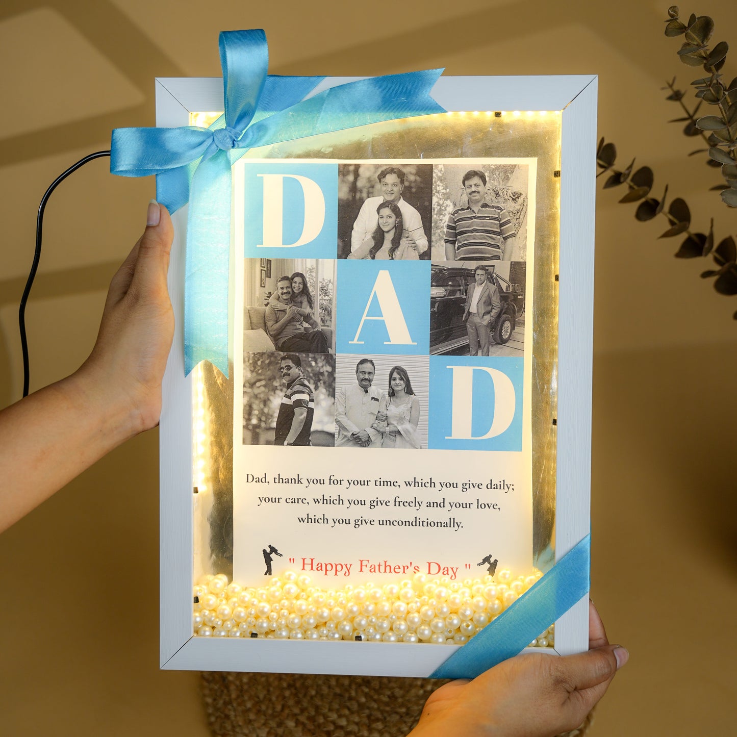 DAD's LED Floating Pearl Frame