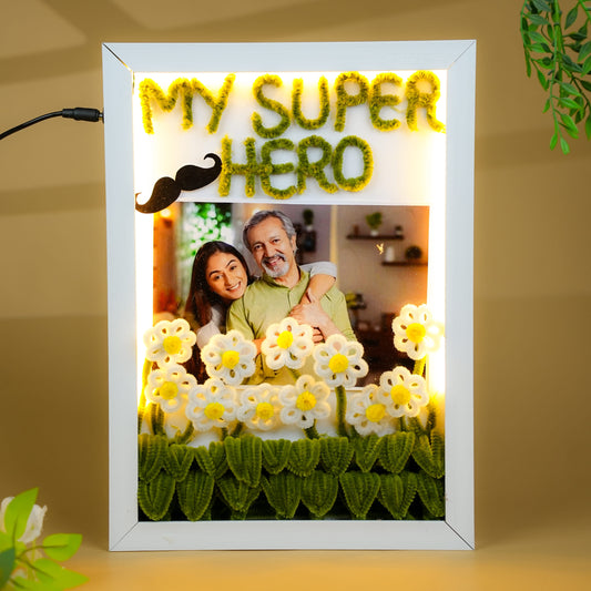 “MY SUPER HERO” LED Photo Frame