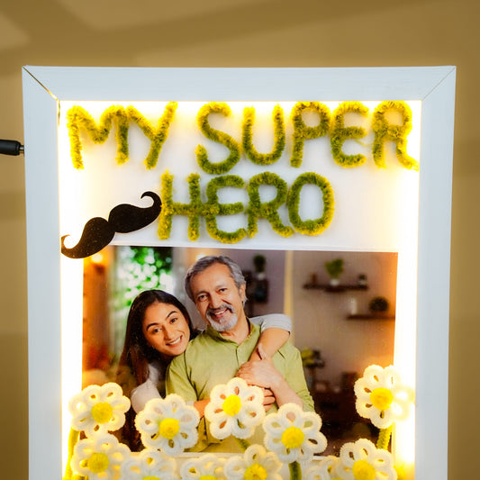 “MY SUPER HERO” LED Photo Frame