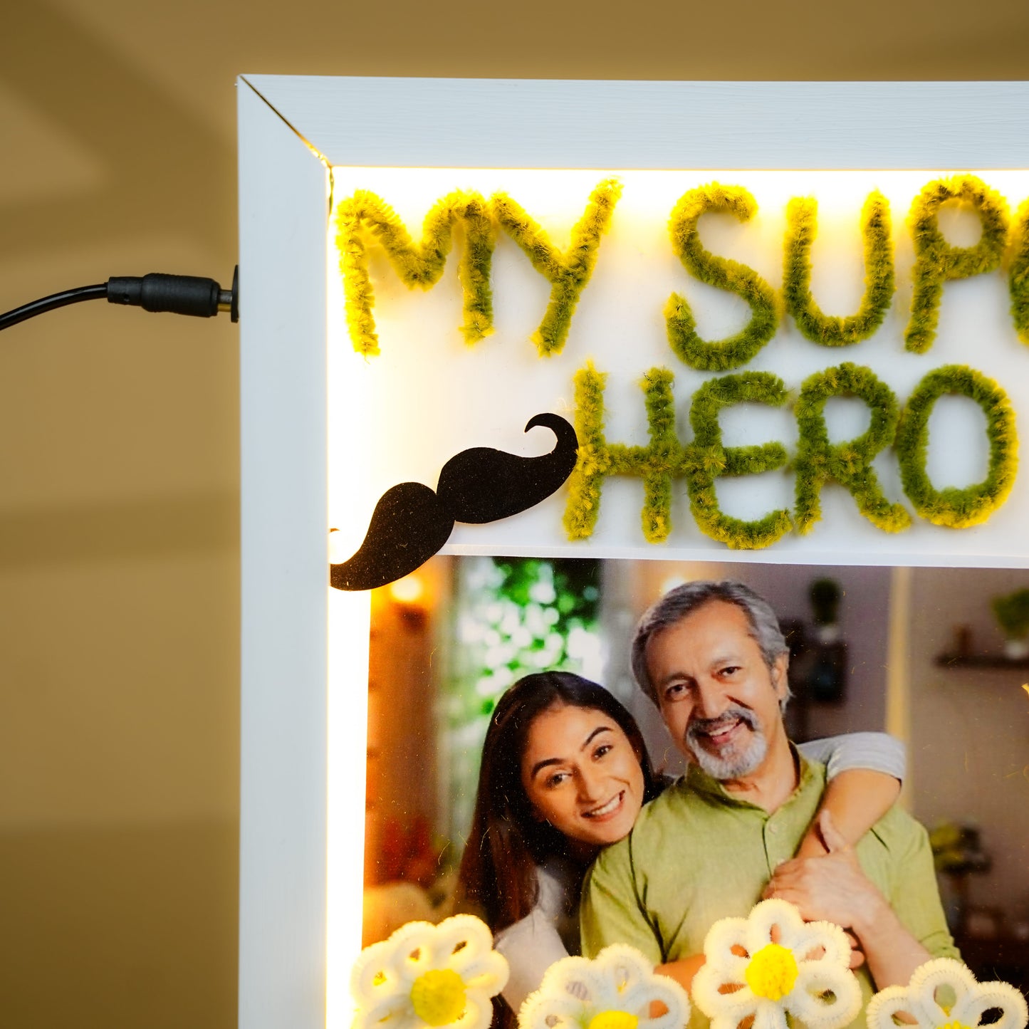 “MY SUPER HERO” LED Photo Frame