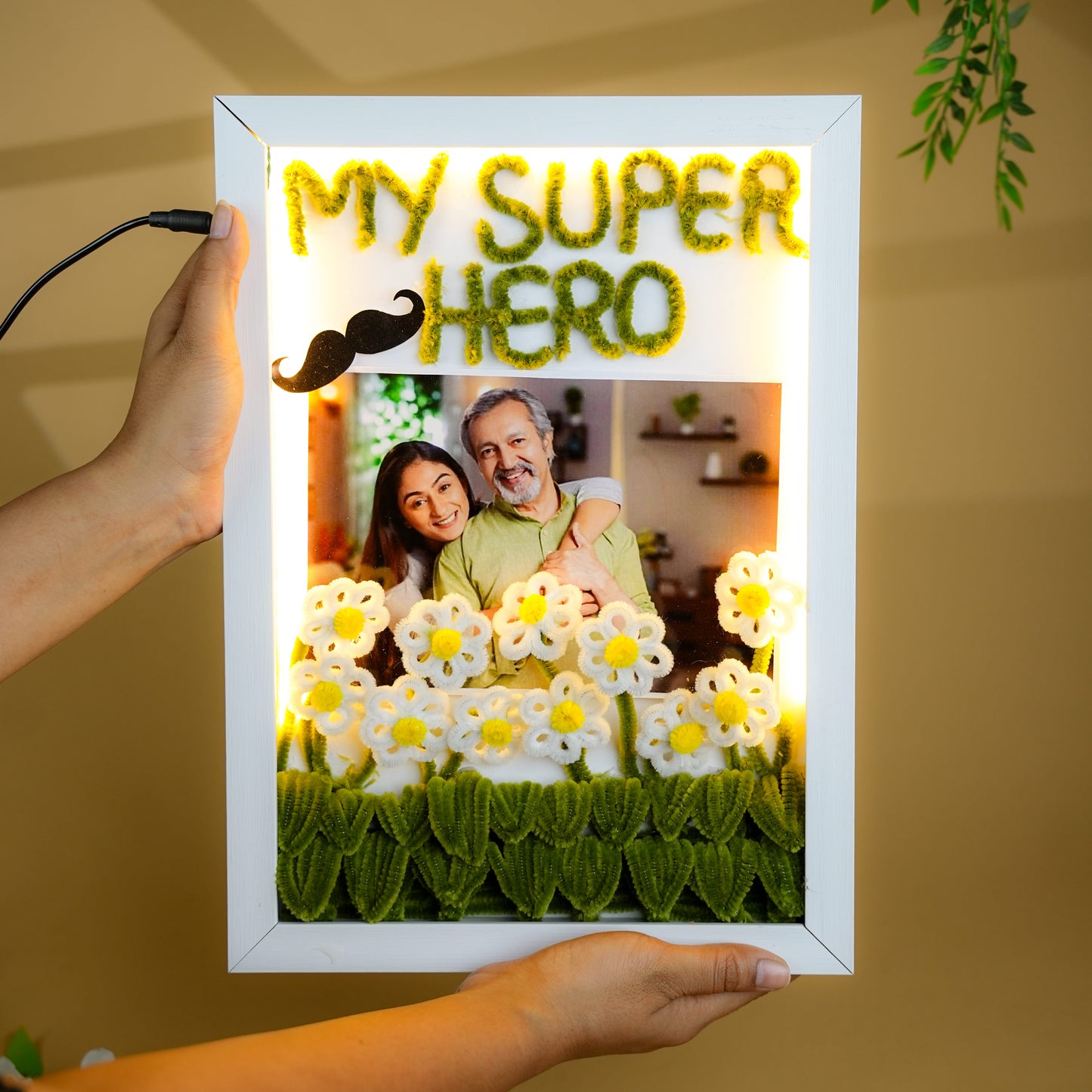 “MY SUPER HERO” LED Photo Frame