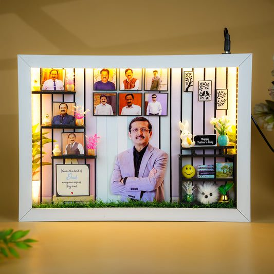 Personalised Father's Day LED Frame