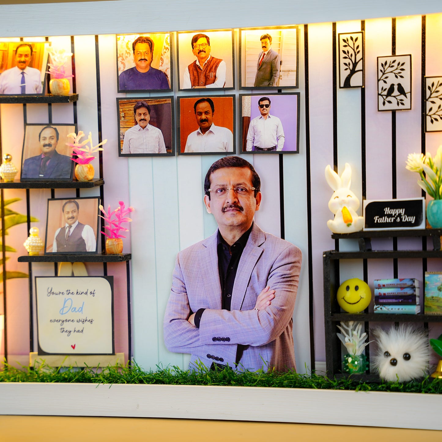Personalised Father's Day LED Frame