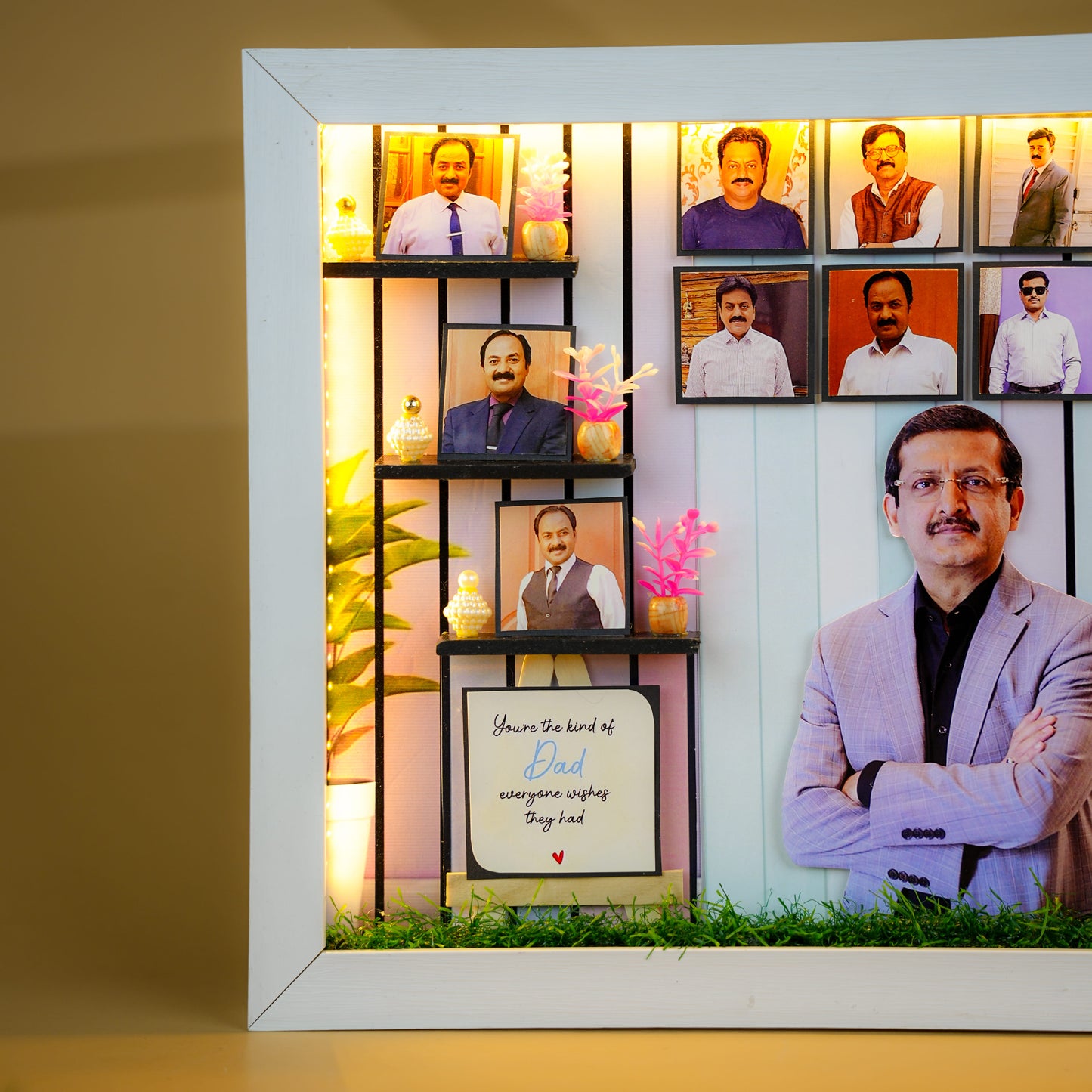 Personalised Father's Day LED Frame