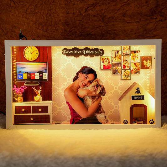 My Furry Friend LED Miniature Frame