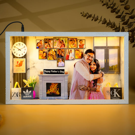 Personalized Father's Day LED Memory Frame