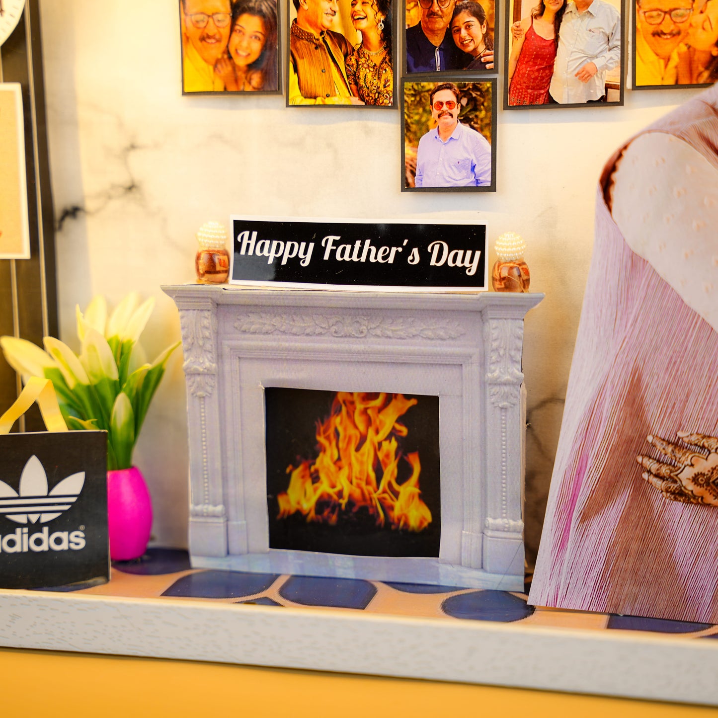 Personalized Father's Day LED Memory Frame