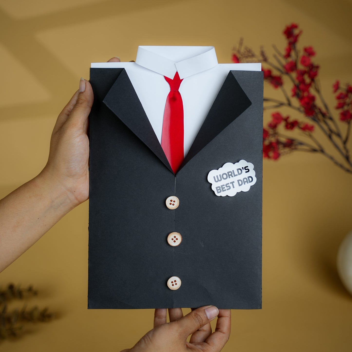 Dad’s Special Tuxedo Card