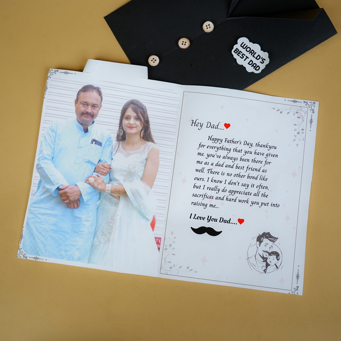 Dad’s Special Tuxedo Card