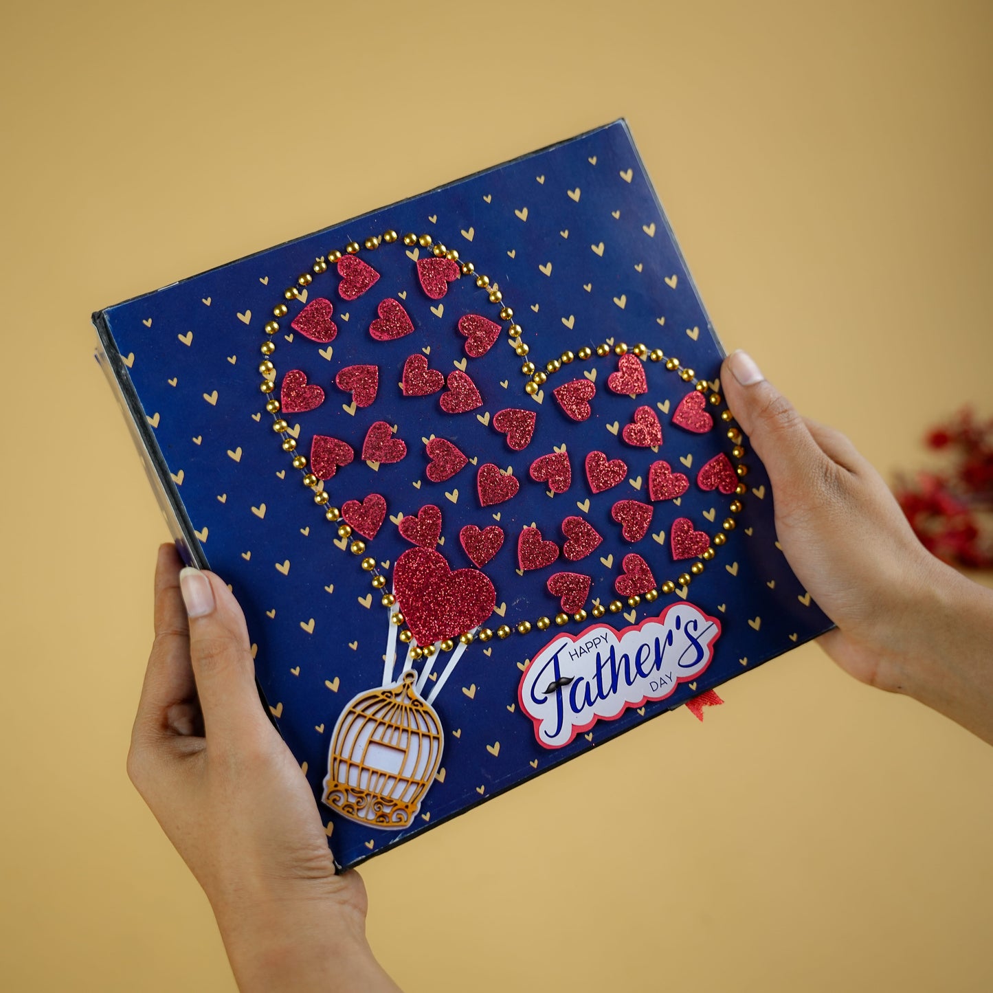 Personalized “Cut the Cake” Photo Album for Dad
