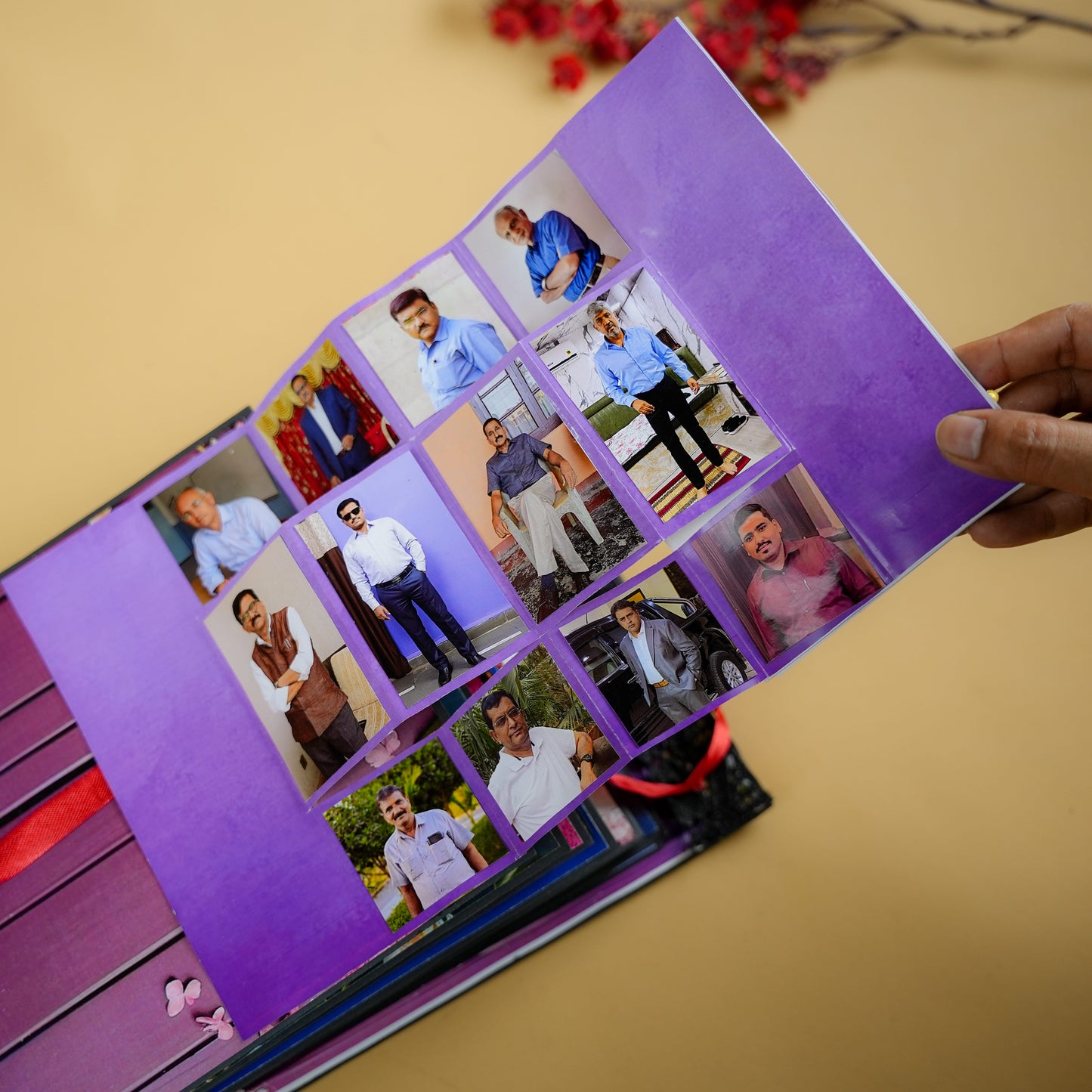 Personalized “Cut the Cake” Photo Album for Dad