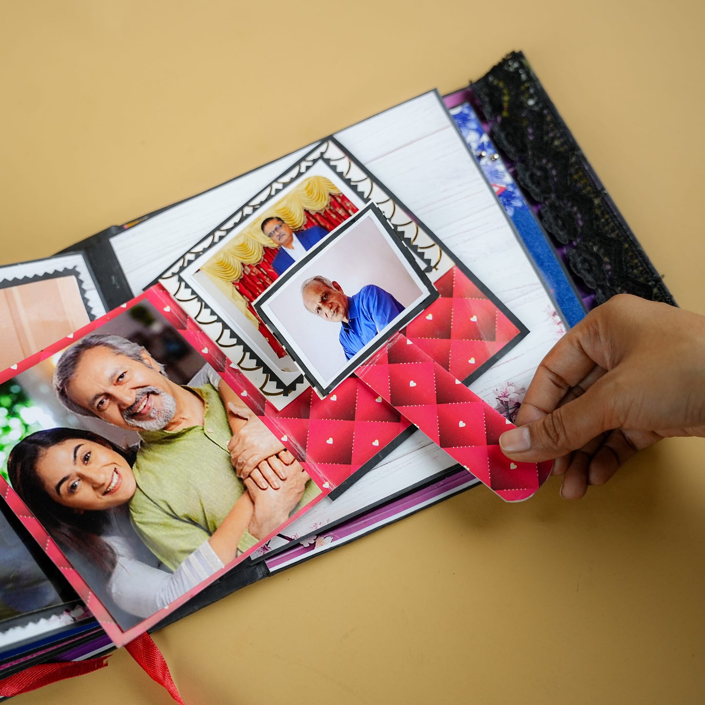 Personalized “Cut the Cake” Photo Album for Dad