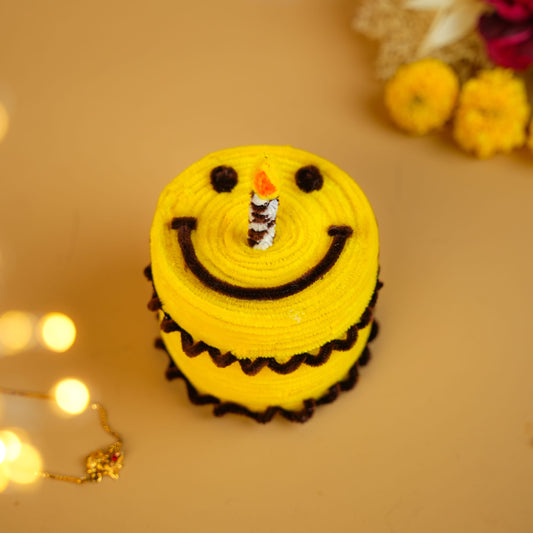 Personalized Photo Cake Box Rakhi Hamper
