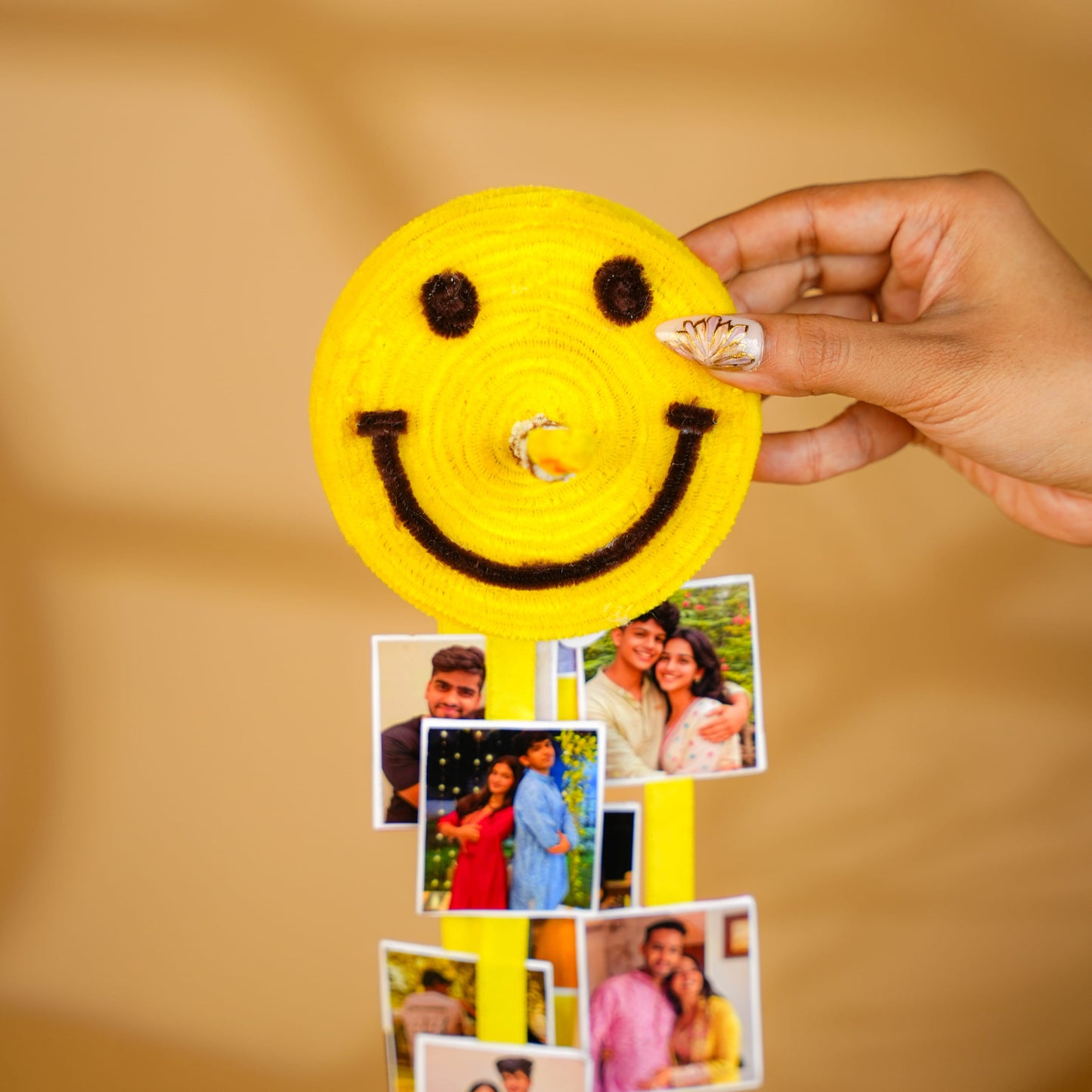 Personalized Photo Cake Box Rakhi Hamper