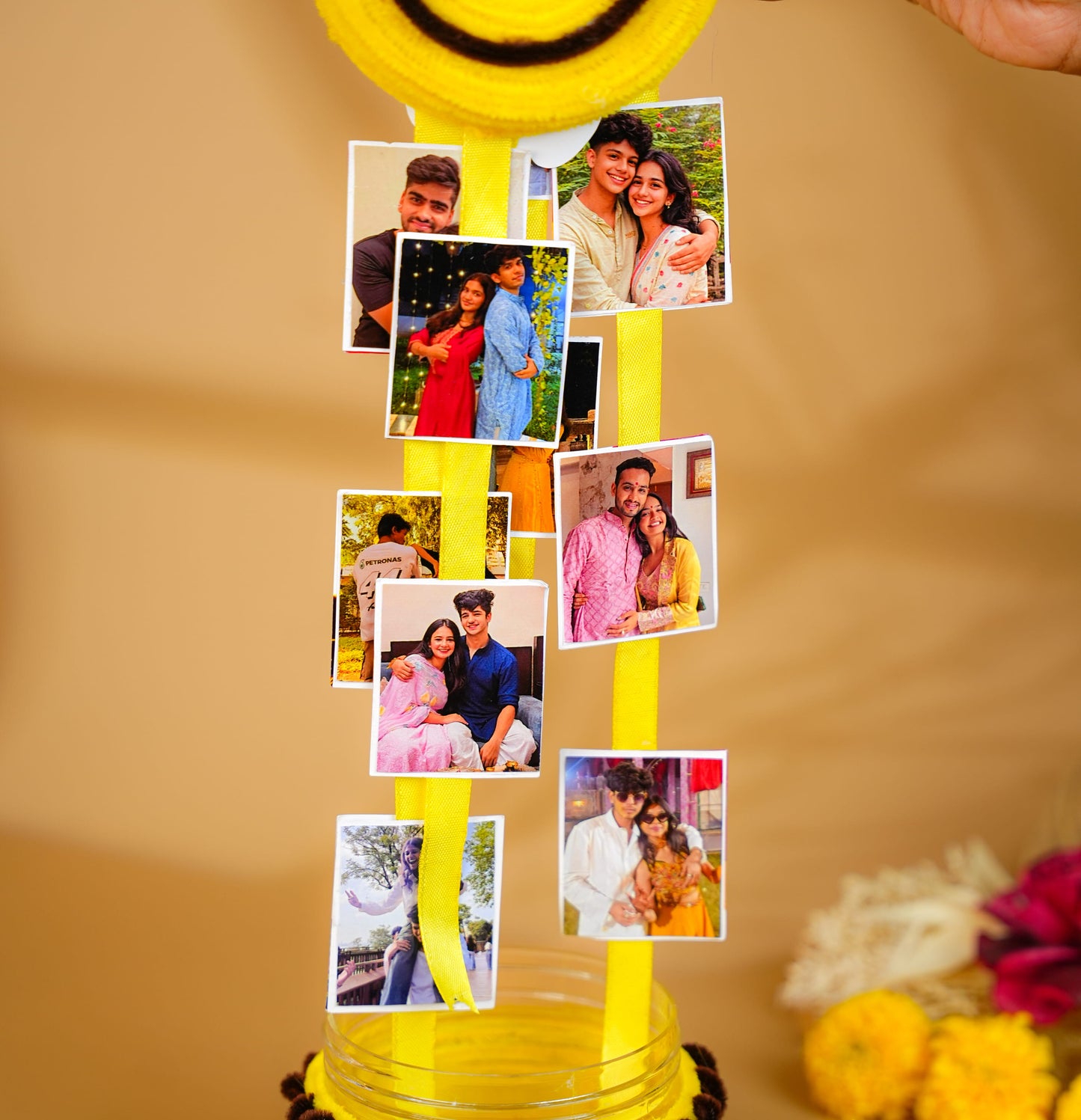 Personalized Photo Cake Box Rakhi Hamper