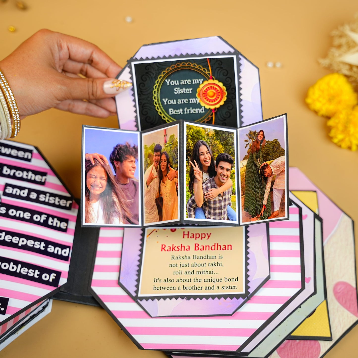 Personalised Photo Album For Rakhi